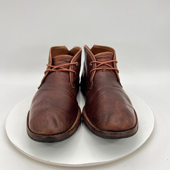 Timberland Boot Company Men Size 10 75509 Brown Leather Plain Toe Chukka Boot - Picture 2 of 16